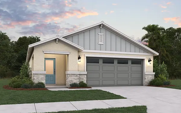 Dream Finders Brahms C Home & Floorplan at Hammock Oaks Reserve, FL