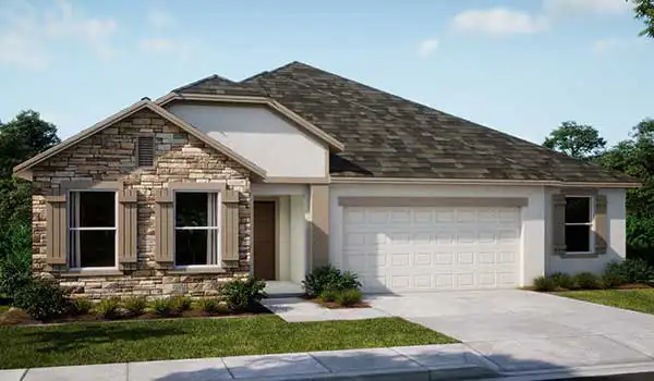 Maronda Homes Huntington B Model Home & Floorplan at Hammock Oaks Reserve